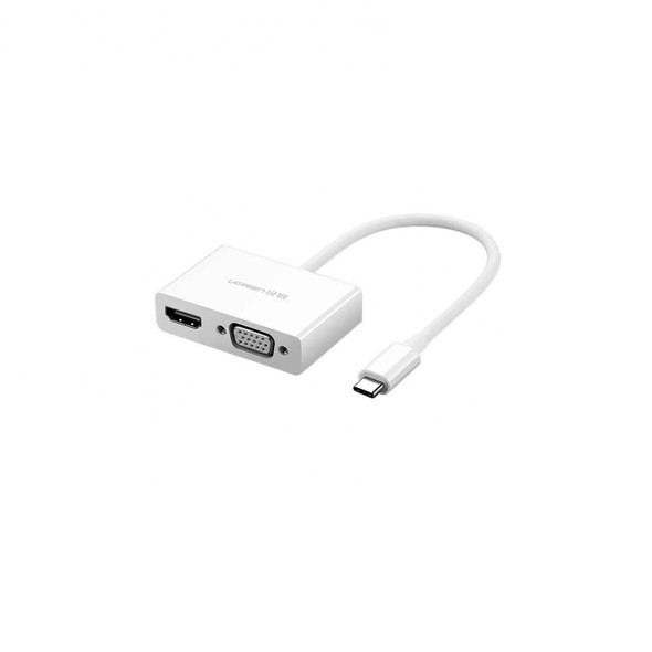 Buy the UGREEN 30843 USB Type C to HDMI + VGA Converter White ( UG-30843 ). Shop online at Extremepc.co.nz